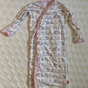 Like-new Magnetic Me newborn sleep sack - pink